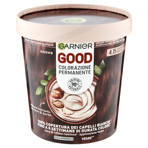 Garnier Good Colorazione Permanente Vegan 4.15 Castano Freddo N
