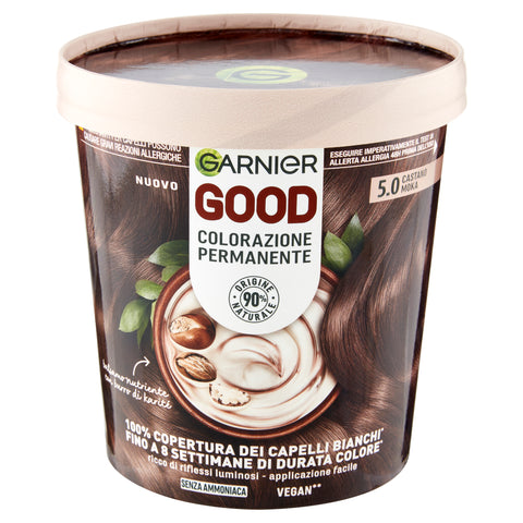 Garnier Good Colorazione Permanente Vegan 5.0 Castano Moka