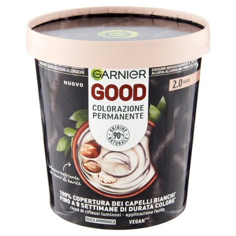 Garnier Good Colorazione Permanente Vegan 2.0 Nero