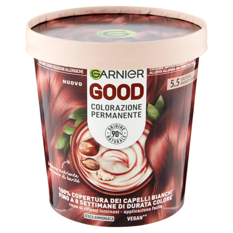 Garnier Good Colorazione Permanente Vegan 5.5 Castano Ramato