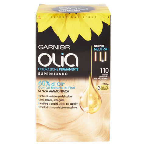 Garnier Olia Colorazione 110 Biondo Chiarissimo Naturale Intenso