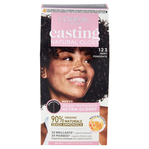 L'Oréal Paris Casting Natural Gloss 123 Nero Fondente