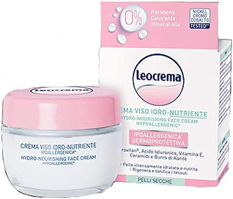 Leocrema Crema Viso Idro Nutriente Ipoallergenica 50 Ml