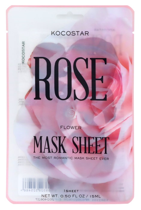 Kocostar Maschera Viso Sheet Rose Flower