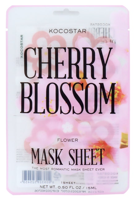 Kocostar Maschera Viso Sheet Cherry Blossom Flower