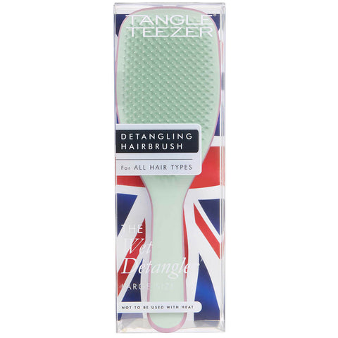 Tangle Teezer Wet Detangling Hair Brush XXL Rosebud Pink & Sage