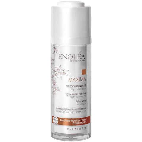 Enolea Maxima Siero Viso Notte Rigenerazione Notturna - 30 Ml