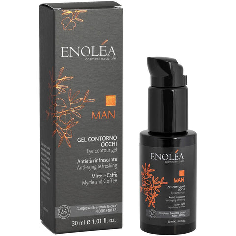 Enolea Man Gel Contorno Occhi Anti-Età Rinfrescante - 30 Ml