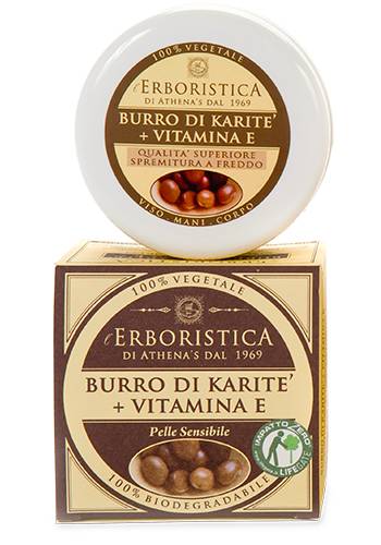 Athena's Erboristica Crema Viso Mani Corpo Karite 100 Ml