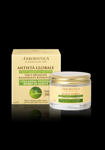 Athena's Crema Viso Antietà Globale Trattamento Notte 50 Ml