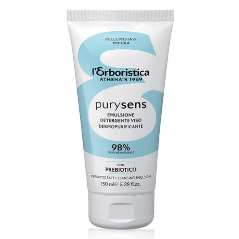 L'Erboristica Purysens Emulsione Detergente Viso 150 Ml