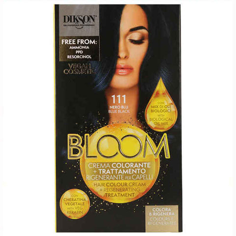 Dikson Bloom Crema Colorante 111 Nero Blu