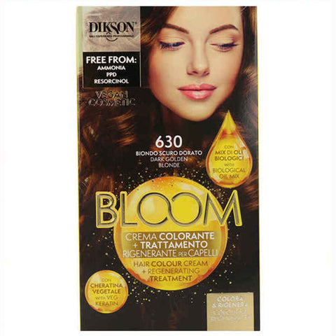 Dikson Bloom Crema Colorante 630 Biondo Scuro Dorato