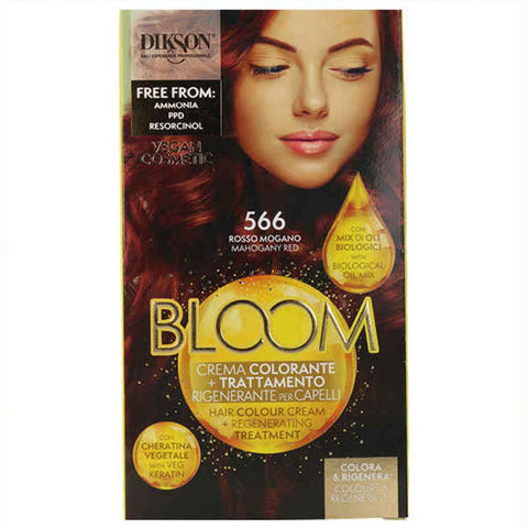 Dikson Bloom Crema Colorante 566 Rosso Mogano