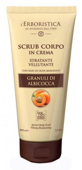 Athena's Erboristica Granuli Albicocca Scrub Corpo 200 Ml