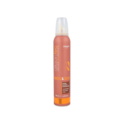 Dikson Tec Mousse Capelli Colorata Biondo 200 Ml