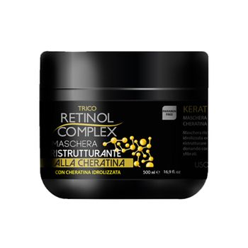 Retinol Complex Maschera Ristrutturante alla Cheratina 500 Ml