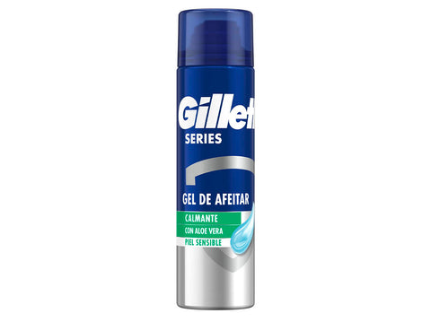 Gillette Series Gel Da Barba Lenitivo Con Aloe 200 Ml
