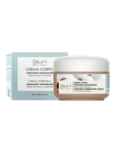 Silium Crema Corpo Talco e Fiori di Cotone 250 Ml