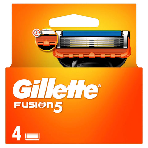 Gillette Fusion Lame Di Ricambio 4 Pz