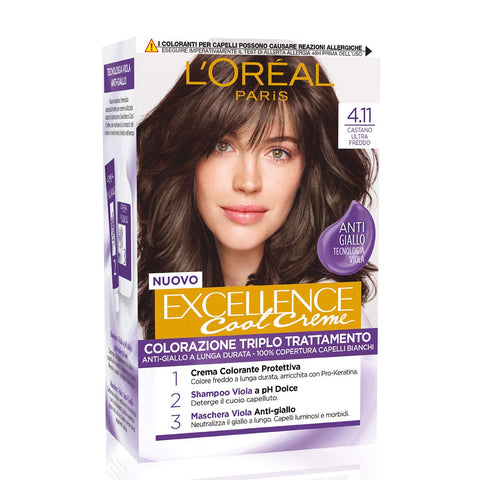 L'Oréal Paris Excellence Cool Creme 4.11 Castano Ultra Freddo