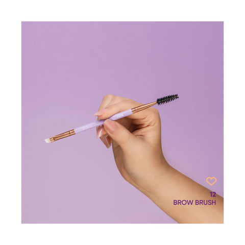 12 Brow Brush Pennello Sopracciglia