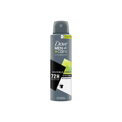 Dove Deo Spray Men Invisible Fresh Adv 150 Ml