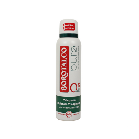 Borotalco Deodorante Puro O% 48h 150 Ml Spray