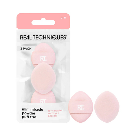Real Techniques Mini Miracle Powder Puff Trio