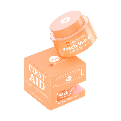7 Days Crema Viso SOS Peach Velvet 50 Ml