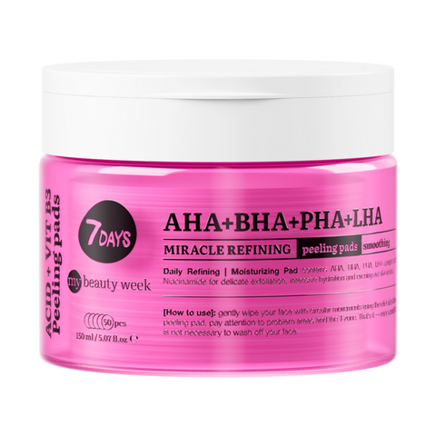 7 Days Peeling Pad Viso Miracoloso 50pz 150ml