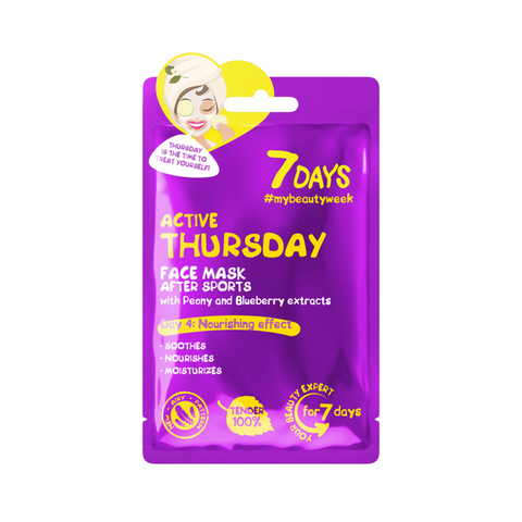 7 Days Maschera Viso Active Thursday 28g