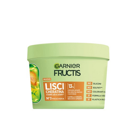 Garnier Ultra Dolce Maschera Lisci Cheratina 370 Ml