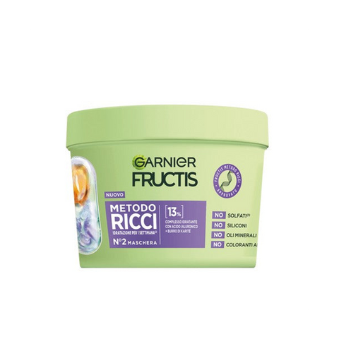 Garnier Fructis Metodo Ricci Maschera 200 Ml