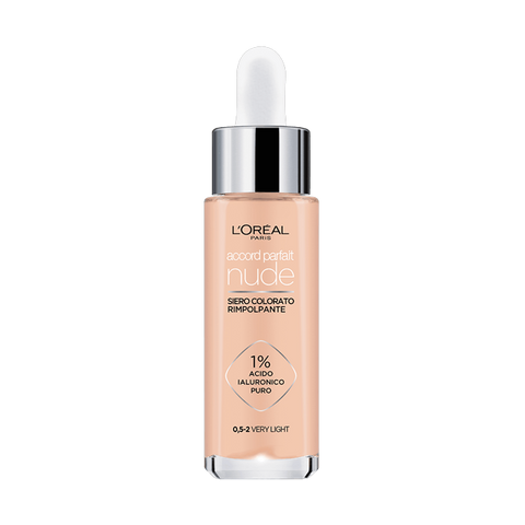 L'Oréal Paris Accord Parfait Nude Siero 1-2 Rosy Light 30 Ml