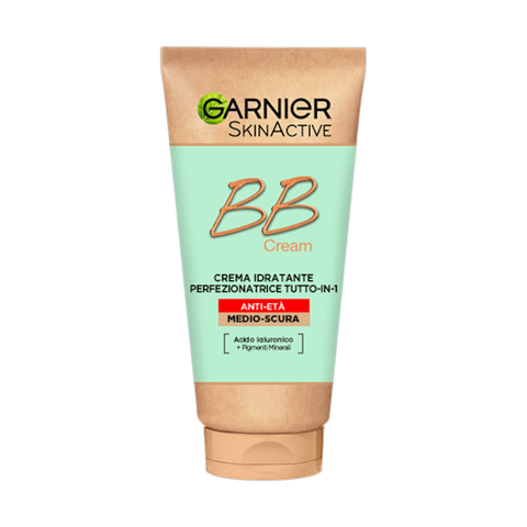Garnier Skin Active BB Cream Anti-età Medio Scura 50 Ml