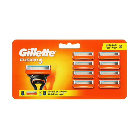 Gillette Fusion Lame Di Ricambio 8 Pz