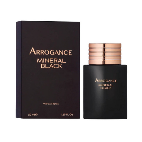 Arrogance Mineral Black EDPI 50 Ml Uomo