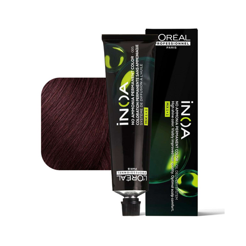 L'Oréal Inoa 4.26 Castano Irisè Rosso Tubo 60 Ml
