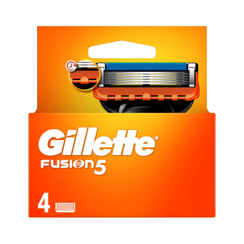 Gillette Fusion Lame Di Ricambio 4 Pz