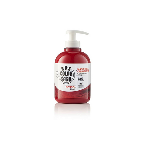 S.O.S. Color & Go Maschera Colorante Rosso 300 Ml