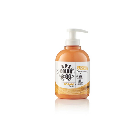 S.O.S. Color & Go Maschera Colorante Dorato 300 Ml