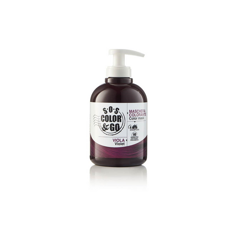 S.O.S  Color & Go Maschera Colorante Viola 300 Ml