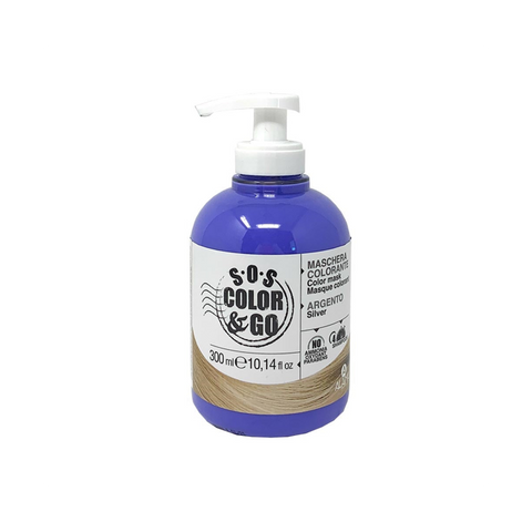 S.O.S  Color & Go Maschera Colorante Argento 300 Ml