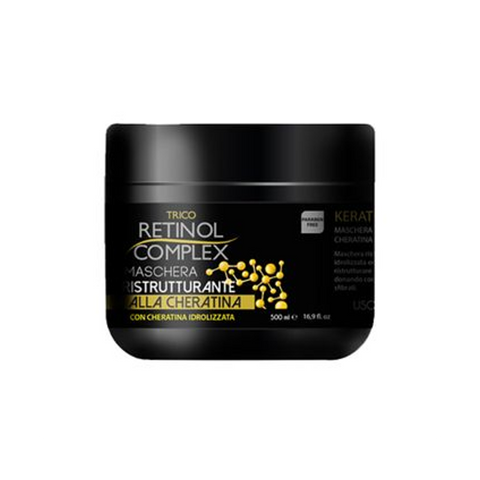Retinol Complex Maschera Ristrutturante alla Cheratina 500 Ml