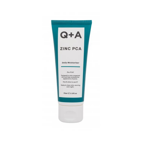 Q+A Zinc Pca Daily Moisturiser 75 Ml