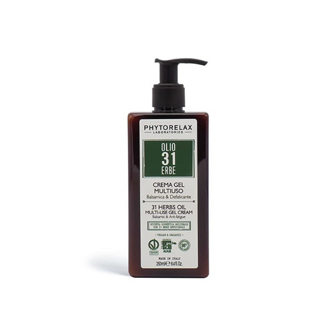 Phytorelax Crema Gel Multiuso Defaticante Olio 31 Erbe 250 Ml