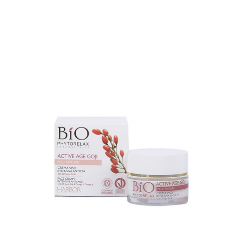 Phytorelax Active Age Goji Crema Viso Antietà 50 Ml