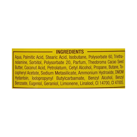 Noxzema Schiuma Da Barba Cocoa Butter 300 Ml