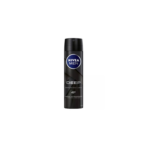 Nivea Men Deodorante Black & White Deep 48h Spray 150 Ml